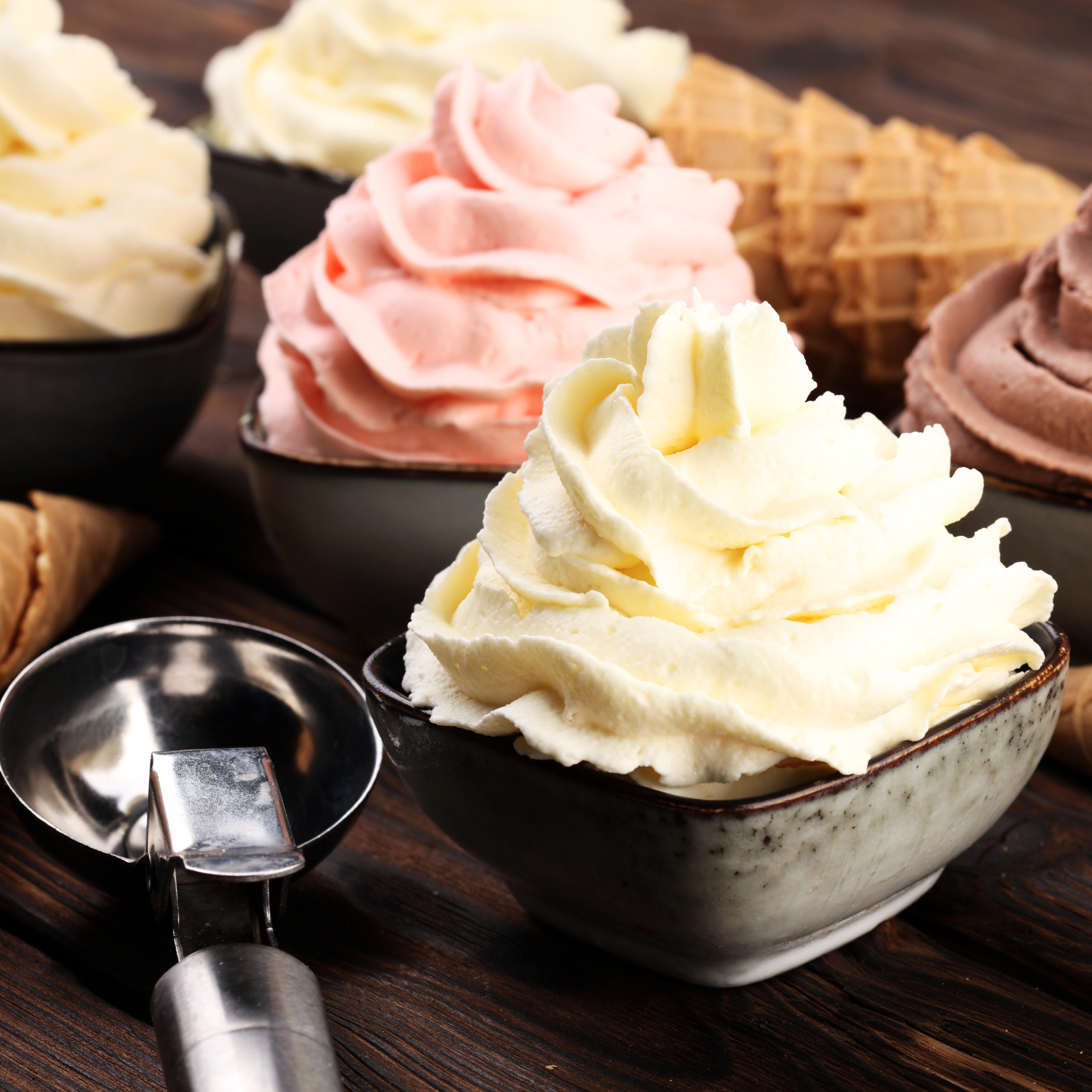 O sorvete mais cremoso